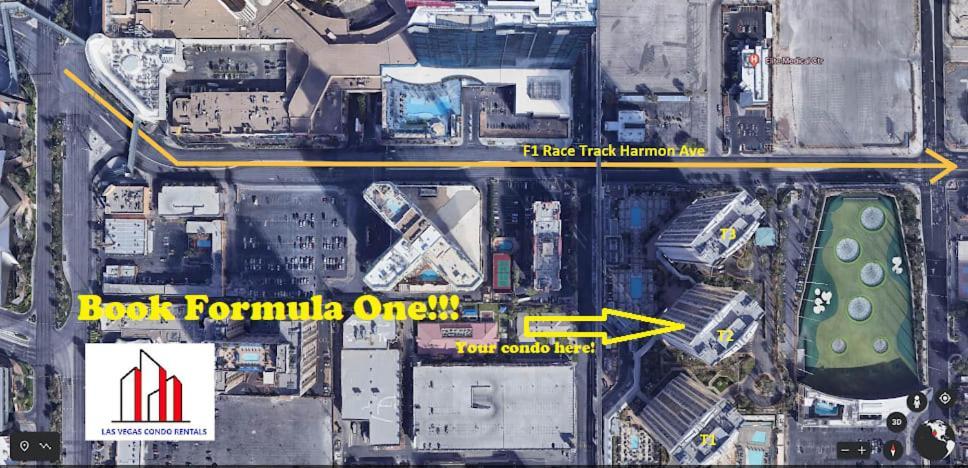 Mgm Signature-30-705 F1 Track & Strip View Balcony Las Vegas Exterior photo